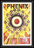 2972/ Carte Maximum (card) France N°1803 Surrégénérateur Phénix Edition Cef 1974 Atome Nucleaire - Atomo