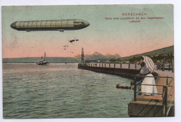 RORSCHACH Partie Beim Leuchtturm Mit Dem Luftschiff Zeppelin - Rorschach