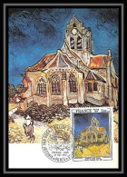 3629/ Carte Maximum France N°2054 TABLEAU (PAINTING) L'église D'Auvers-sur-Oise De Van Gogh Fdc  1979 Edition Cef - Medicina