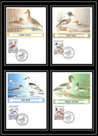 4697/ Carte Maximum France N°2785/2788 Oiseaux (birds) De France Harle Piette/Fuligule Nyroca/Tadorne/Harle Huppé 1992 - Collezioni & Lotti