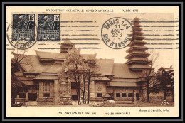 5776 Carte Maximum France N° 270 Exposition Coloniale Internationale Paris 1931 N°170 Pavillon  Des Pays Bas Netherlands - 1930-1939