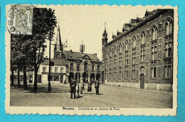 * Boussu (Hainaut - La Wallonie) * (Edition G. Durez) Orphelinat Et Justice De Paix, Timbre, Animée, église, Old, Rare - Boussu