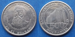 PARAGUAY - 500 Guaranies 2019 "General Bernardino Caballero" KM# 195a Monetary Reform (1944) - Edelweiss Coins - Paraguay