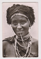 Ethiopia Arossi Girl, Young Woman With Traditional Jewels, Vintage Photo Postcard RPPc (54207) - Ethiopie