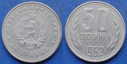 BULGARIA - 50 Stotinki 1962 KM# 64 Peoples Republic (1949-89) - Edelweiss Coins - Bulgarije
