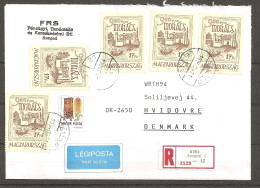 Magyar Registered Letter    (ung05) - Storia Postale