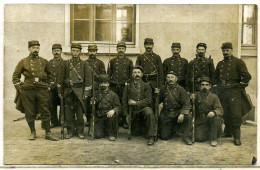 Cp Photo  Vénissieux  Soldats Du 97e Régiment D'infanterie Territoriale, Beau Plan - Vénissieux