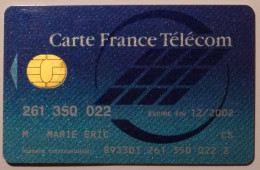 CARTE FRANCE TELECOM - Expire En 2002 - Telecom Operators