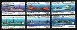 BULGARIA - 1992 - Bateaux - 6v** - Neufs