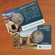 2 Euro Commemorative Malte 2018 Mnajdra BU Coincard Neuve - Malta