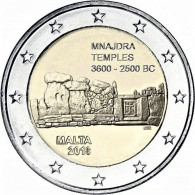 2 Euro Commemorative Malte 2018 Mnajdra UNC Neuve - Malte