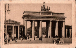 H0051 - Berlin - Brandenburger Tor - Kupfertiefdruck - I. Wollstein - Brandenburger Deur