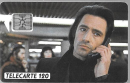 CARTE²-PUBLIC-120U- F238-SC5-02/92-GERARD LANVIN-CINEMA 3-V° 5 Ge 35619-Utilisé-TBE - 1992