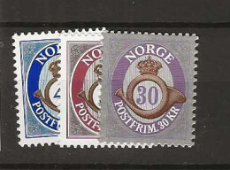 2010 MNH Norway, Mi 1740-42 Postfris** - Unused Stamps