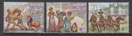 2017 Israel Roman Amphitheatres Horses Lions   Complete Set Of 3 MNH @ BELOW FACE VALUE - Unused Stamps (without Tabs)