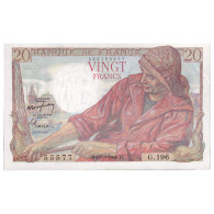 France, 20 Francs, Pêcheur, 1949, G.196, SPL, Fayette:13.14, KM:100c - 20 F 1942-1950 ''Pêcheur''