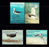 Cocos Islands 2008 Visiting Birds  Set Of 4 MNH - Kokosinseln (Keeling Islands)