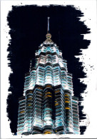 2-2-2024 (3 X 8) Malaysia - Posted To Australia - Petronas Tower In Kuala Lumpour (with Postman Stamp) - Malaysia