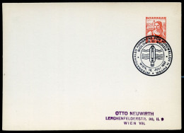 SHORT WAVES In Physics Biology Medicine Viena 1937 AUSTRIA STO Postal Card PP138 - Physique