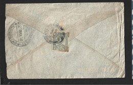 Malaya Pahang Stamps On Cover From Mentakab TO India  (B54) - Pahang