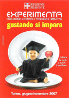 [MD8628] CPM - EXPERIMENTA 2007 - GUSTANDO SI IMPARA - TASTING IS LEARNING - PERFETTA - Non Viaggiata - Mostre, Esposizioni