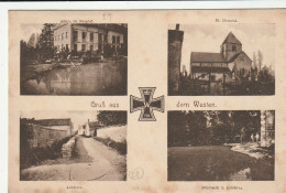 FR2971A --   GRUSS AUS DEM WWESTEN  --  AUBERIVE & ST. SOUPLET  --  MUHLTEICH  --  MUHLE  --  MOULIN  --  EK WW1 - Auberive