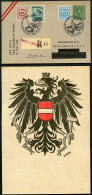 WAPPEN GMÜND Österreich Privat-Postkarte PP151 600 Jahre 1946 - Covers