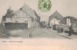 Boom, Rue De La Station, Estacion, Belgique 1907 - Boom