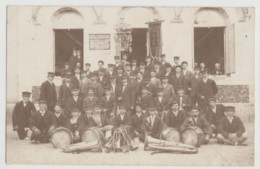 C Photo - Loir & Cher- SAINT-CLAUDE-DE-DIRAY-La FANFARE Cliché Officiel!! Animée-Non Circulée -Cliché Avant 1910?TBE - Sonstige & Ohne Zuordnung