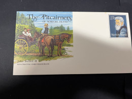 1-2-2024 (3 X 9) Norfolk Island Pre-paid FDC Envelopes (but Without Postmark) 5 Covers (unusual) The Pitcairners - Ile Norfolk