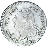 Louis XVI- 30 Sols Dit Au Génie 1791 Limoges - 1791-1792 Constitution (An I)