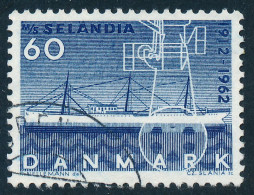 Denmark Danemark Danmark 1962: 60ø Blue Selandia, VF Used, AFA 409 (DCDK00517) - Usati