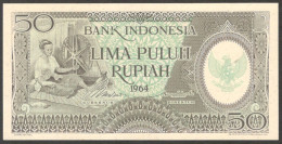 Indonesia 50 Rupiah Worker P-96 1964 UNC - Indonésie