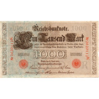 ALLEMAGNE - PICK 44 B - 1000  MARK - 21/4/1910 - TTB - Other & Unclassified