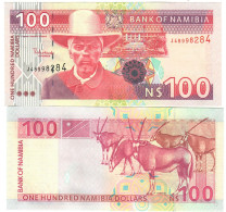 Namibia 100 Dollars 2001 (2009) UNC "Alweendo" - Namibia