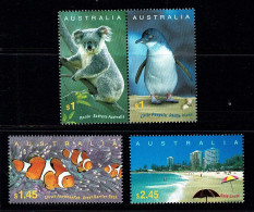 Australia 2004 Impressions - Wildlife  Set Of 4 MNH - Mint Stamps
