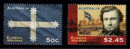 Australia 2004 Eureka - Peter Lalor  Set Of 2 MNH - Mint Stamps