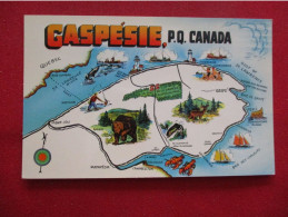 Map.  Gaspé Quebec > Gaspé       Ref 6314 - Gaspé