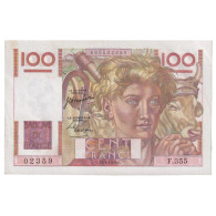 France, 100 Francs, Jeune Paysan, 1950, F.355, SUP, Fayette:28.25, KM:128c - 100 F 1945-1954 ''Jeune Paysan''