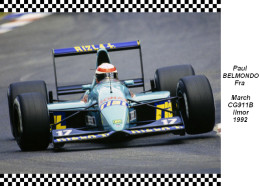 Paul  Belmondo  -  March  CG911B 1992 - Grand Prix / F1