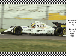 Jean Marc  Gounon  -  Minardi  M193 1993 - Grand Prix / F1