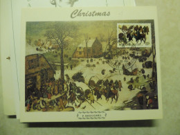 Belgique Belgie  Souvenir  1517 Noel Kerstmis Christmas Gestempelt / Oblitéré Bruxelles 1969 - Commemorative Documents