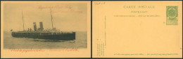 EP Au Type Carte Paquebot "Ostende-Douvres" (SBEP N°5, à Bord Du Paquebot à Turbines Princesse Elisabeth) / Neuve. - Bootkaarten