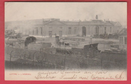 Luttre - L'Arsenal ... Matériel Ferroviaire, Loco Vapeur - 1905 ( Voir Verso ) - Pont-a-Celles