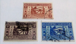 EGYPT 1937, Used Set Of The OPHTHALMOLOGICAL CONGRESS, VF - Usados