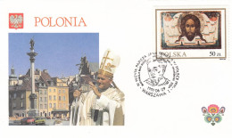 POLAND Cover 9-76,popes Travel 1991 - Papi