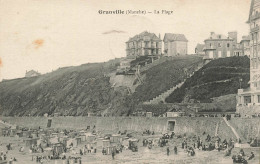 FRANCE - Granville - La Plage - Animé - Carte Postale Ancienne - Granville