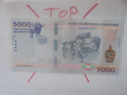 BURUNDI 5000 FRANCS 2022 Neuf (B.32) - Burundi