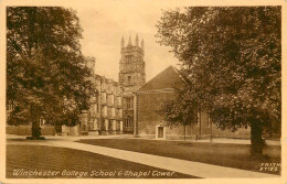 United Kingdom England Winchestercollege School Chapel Tower - Winchester