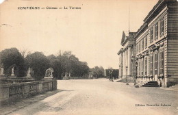 FRANCE - Compiègne - Château - Vue Générale De La Terasse - Edition Nouvelles Galeries - Carte Postale Ancienne - Compiegne